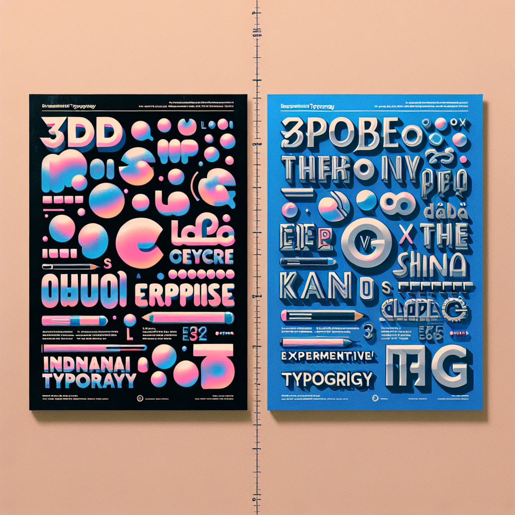 3D Bubble Text vs Tipografi Eksperimental: Gaya Mana yang Dominasi Desain Grafis Indonesia?