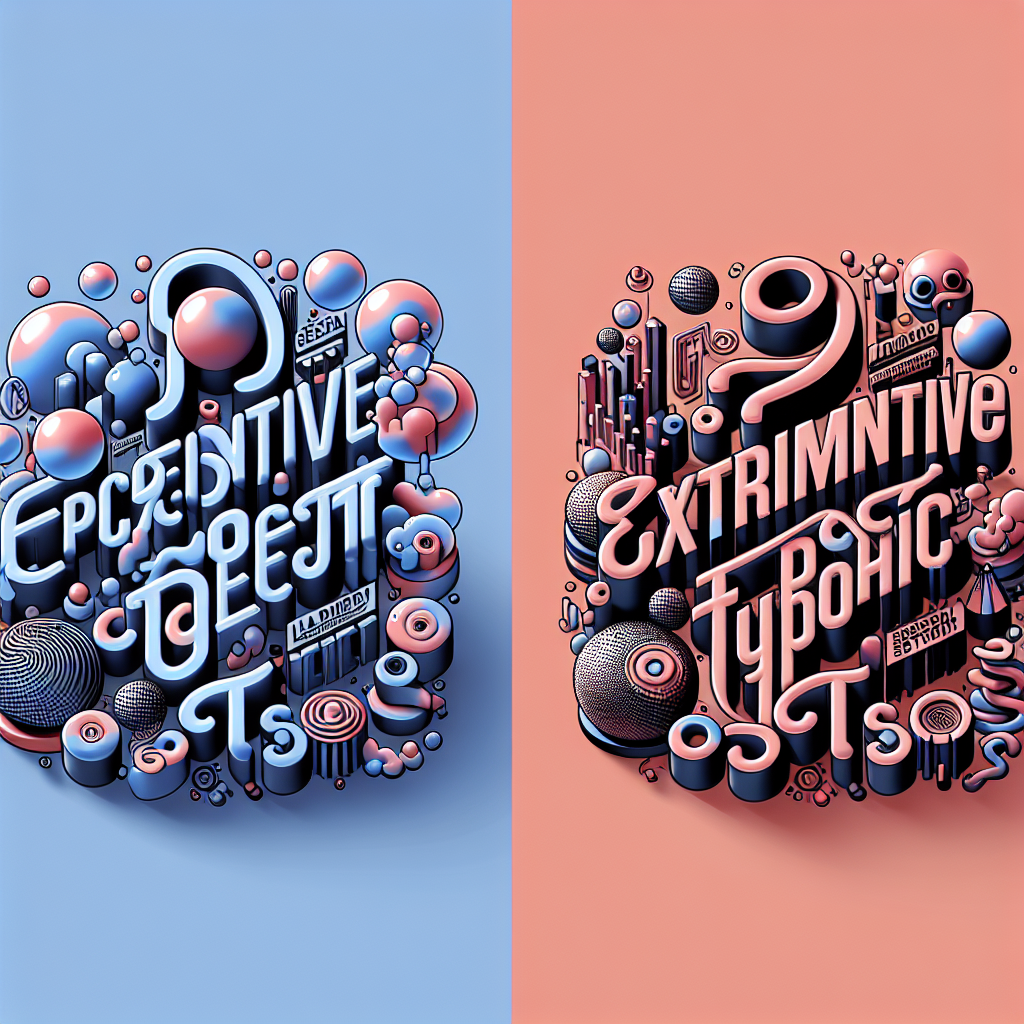 3D Bubble Text vs Tipografi Eksperimental: Gaya Mana yang Dominasi Desain Grafis Indonesia?